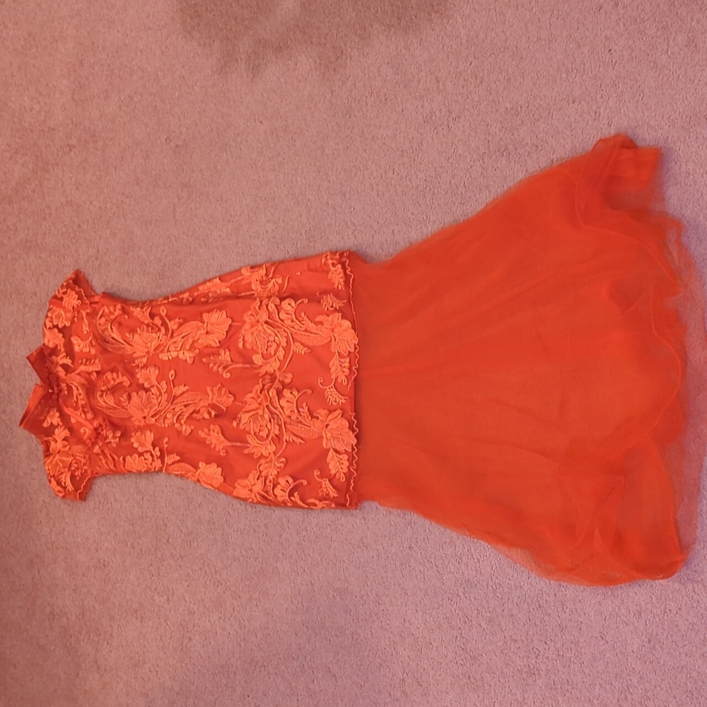 Red Tea Ceremony Dress